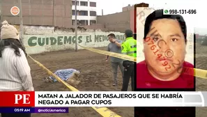 Asesinato en Puente Piedra. Foto y video: América Noticias