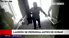 Puente Piedra: Ladrón se persignó antes de robar