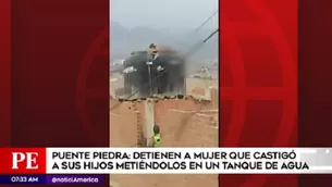 El hecho ocurrió en Puente Piedra. Foto: América TV