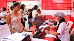 Feria laboral se realizará en Puente Piedra. Foto: El Comercio 