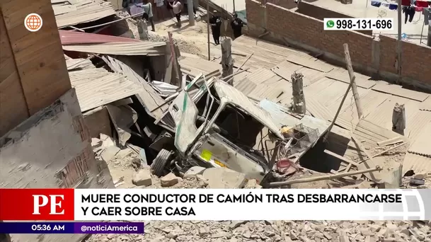 Accidente vehicular en Puente Piedra. Foto: América Noticias