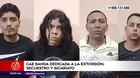 Puente Piedra: Policía capturó a banda dedicada a la extorsión, secuestro y sicariato