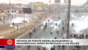 Violencia en la Panamericana Norte.