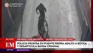  Puente Piedra: policías frustran asalto a botica