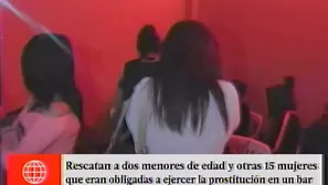 A primera vista era un bar, pero en realidad se trataba de un prostíbulo clandestino