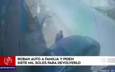 Puente Piedra: Roban vehículo mientras familia almorzaba en concurrido restaurant - Noticias de puente-tarata