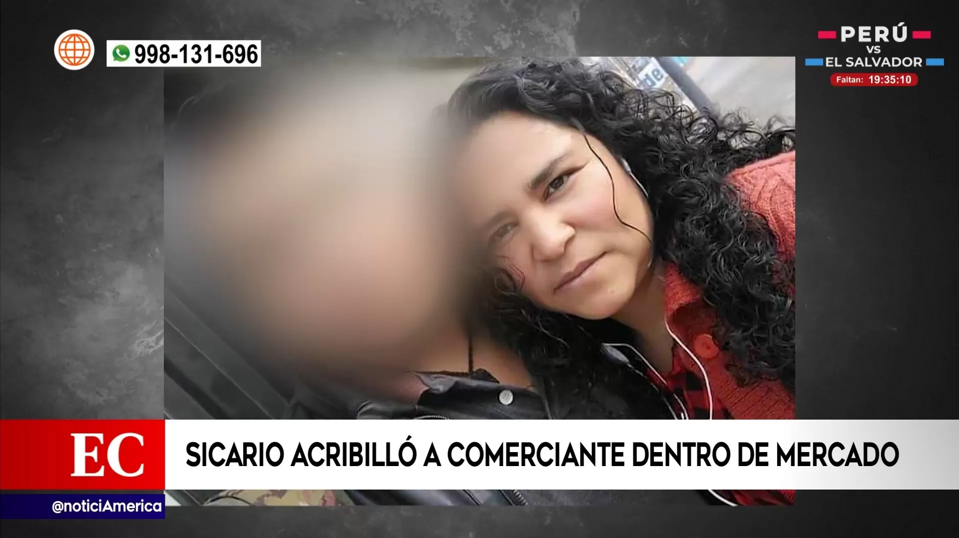 Víctima deja tres hijos en la orfandad | Imagen: América Noticias