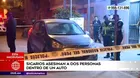 Puente Piedra: Sicarios asesinaron a dos personas dentro de un auto