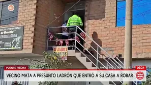 Propietario balea a presunto ladrón que ingresó a su casa en Puente Piedra. Foto y video: América Noticias