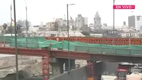 Este incidente reciente y otros anteriores se deben a que ciertos vehículos no respetan la altura máxima permitida de 4.4 metros. / Video: Canal N