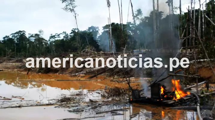 Jefe de la reserva Tambopata señaló que las acciones de intervención están ayudando a la reducción de mineros ilegales. Foto: América Noticias Jefe de la reserva Tambopata señaló que las acciones de intervención están ayudando a la reducción de mineros ilegales. Foto: América Noticias