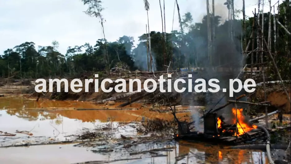 Jefe de la reserva Tambopata señaló que las acciones de intervención están ayudando a la reducción de mineros ilegales. Foto: América Noticias