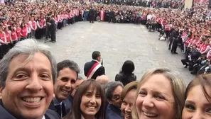 Ministro publicó el 'selfie' pocas días después