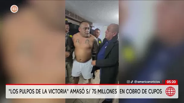 Los pulpos de La Victoria amasaron S/75 millones en cobro de cupos. Foto: América Noticias