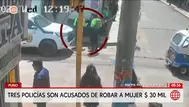 Puno: Acusan a tres policías de robar 30 mil dólares a mujer