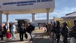 Puno aeropuerto. / Video: Canal N