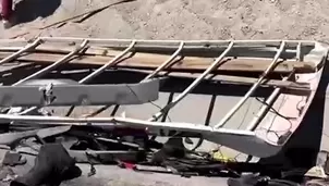 Al menos trece muertos deja triple choque en Puno. Video: Canal N