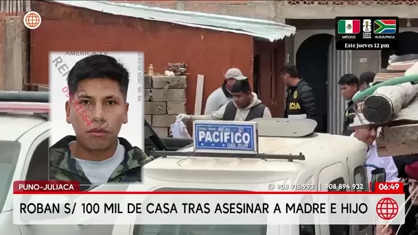 Puno: Asalto en Juliaca deja dos muertos y un herido. Foto: América Noticias Puno: Asalto en Juliaca deja dos muertos y un herido. Foto: América Noticias