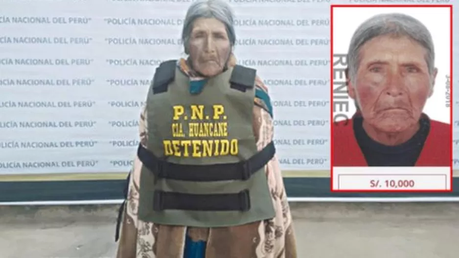 Mujer era buscada por el delito de secuestro (Foto: Mininter)