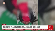 Puno: Golpean a adolescente acusado de robo en Juliaca