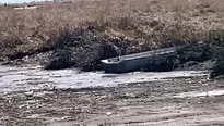 El lago Titicaca se seca por ausencia de lluvias. Foto y video: Canal N