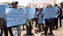 Los protestantes intentaron bloquear la vía Puno - Desaguadero. Foto: Referencial/diariocorreo.pe