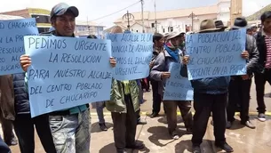 Los protestantes intentaron bloquear la vía Puno - Desaguadero. Foto: Referencial/diariocorreo.pe