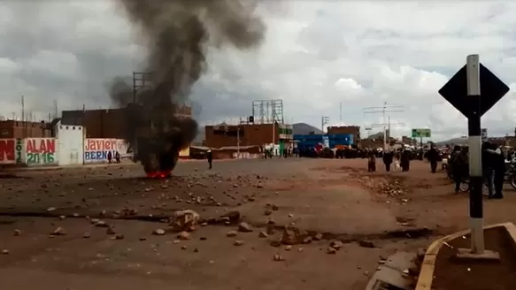 Los pobladores exigen mayores obras para Juliaca. Foto: Canal N