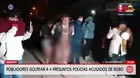 Puno: Pobladores retienen a presuntos policías acusados de robo