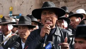 Walter Aduviri, gobernador de Puno. Foto: Correo