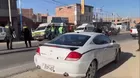 Operativo policial en la carretera Puno-Juliaca para garantizar seguridad ciudadana