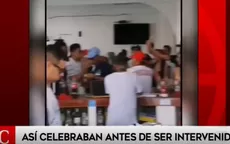 Punta Negra: Así celebraban los intervenidos antes de operativo policial  - Noticias de punta-hermosa