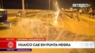 Punta Negra: Huaico afecta calles y viviendas