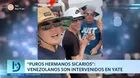 "Puros hermanos sicarios": Venezolanos son intervenidos en yate