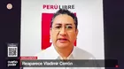 ¿Qué dice Vladimir Cerrón tras la vacancia de Dina Boluarte?