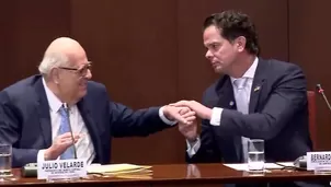 El embajador de EE. UU., Bernardo Navarro, elogió la gestión de Julio Velarde en el Banco Central de Reserva. Video: Canal N