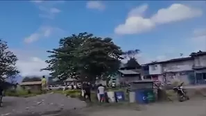 Ataque contra agentes del Frente Policial Vraem deja un muerto y un herido grave en Palmeras de Mazángaro, Junín. Video: Canal N