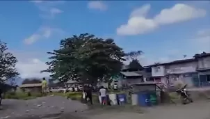 Ataque contra agentes del Frente Policial Vraem deja un muerto y un herido grave en Palmeras de Mazángaro, Junín. Video: Canal N