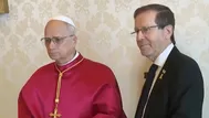 ¿Qué habló el Papa León XIV con el presidente de Israel?