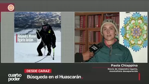 Cambian zona de búsqueda de tres montañistas en el Huascarán. Video: Canal N