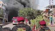 ¿Qué ocurrió en el incendio que afectó una tienda de lubricantes en Trujillo?