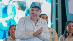 El candidato de Renovación Popular cuestionó la gestión de José Jerí en seguridad y una reunión fuera de agenda con un empresario chino. Foto: Facebook/Renovación Popular. Video: Canal N