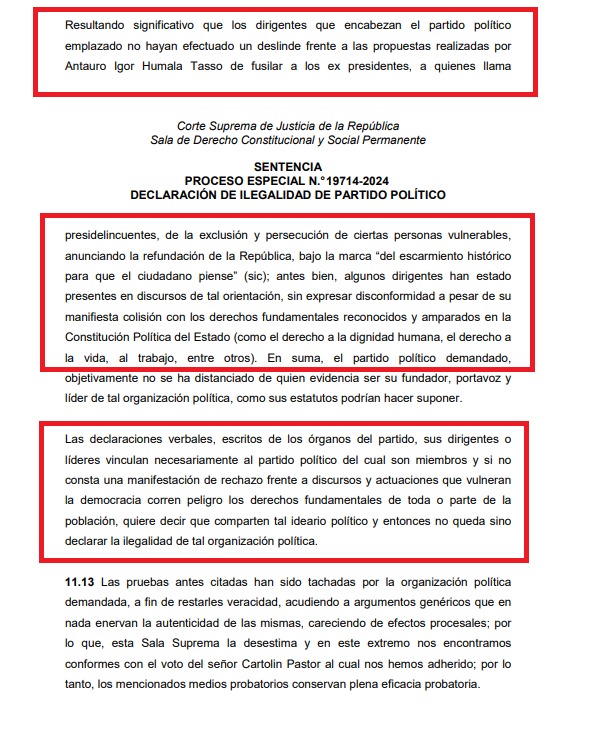 ¿Por qué se declaró ilegal el partido A.N.T.A.U.R.O.?