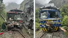 Un fallecido y heridos tras colisión de trenes en Pampaccahua, Cusco