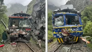 Dos trenes colisionaron en Pampacahua, Cusco. Hay heridos y se activó atención médica con ambulancias y sistema de referencia. Video: Canal N
