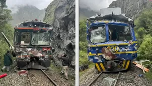 Dos trenes colisionaron en Pampacahua, Cusco. Hay heridos y se activó atención médica con ambulancias y sistema de referencia. Video: Canal N
