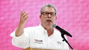 Morgan Quero minimiza rol de docentes de inglés. Foto y video: Canal N
