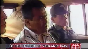 Julio Magan indicó que alias 'Vaticano' puede salir libre mañana, pues no tiene otra orden de prisión por otro caso. Foto: Canal N