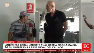 Zoran Jaksic, vinculado al cartel Grupo América, murió en la Base Naval del Callao donde cumplía condena por narcotráfico. Video: América Noticias