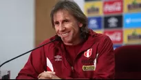 Entrenador de la selección Ricardo Gareca 